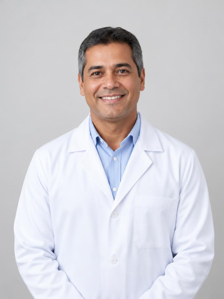 Retrato gerado de Dr. Rafael Almeida, personagem fictício